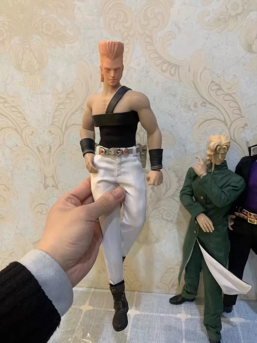 custom 1/6 JoJo's Bizarre Adventure Jan Pierre Polnareff figure