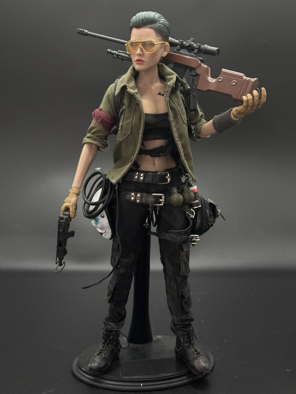 custom 1/6 Cyberpunk  wastland doomsday  12 inch figure