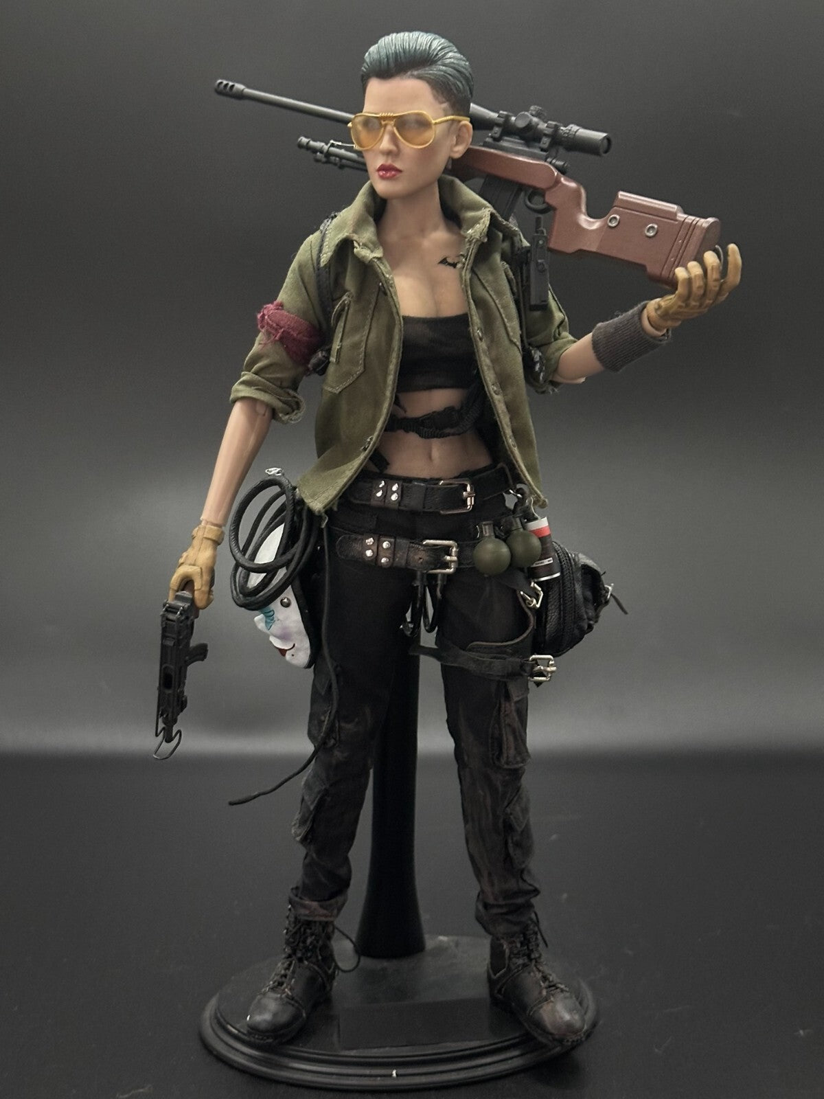 custom 1/6 Cyberpunk  wastland doomsday  12 inch figure