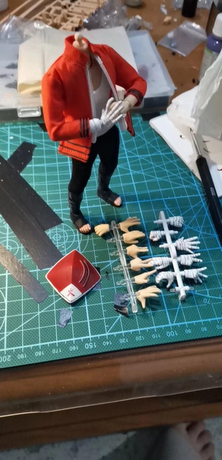 custom 1/12 shf Uzumaki  figure