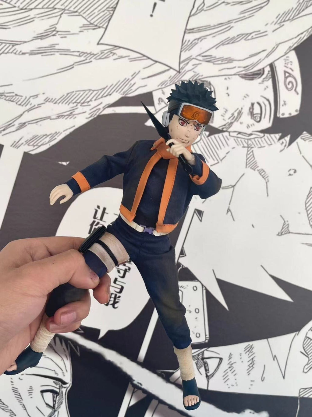 CUSTOM 1/6  Uchiha Obito 12  inch figure