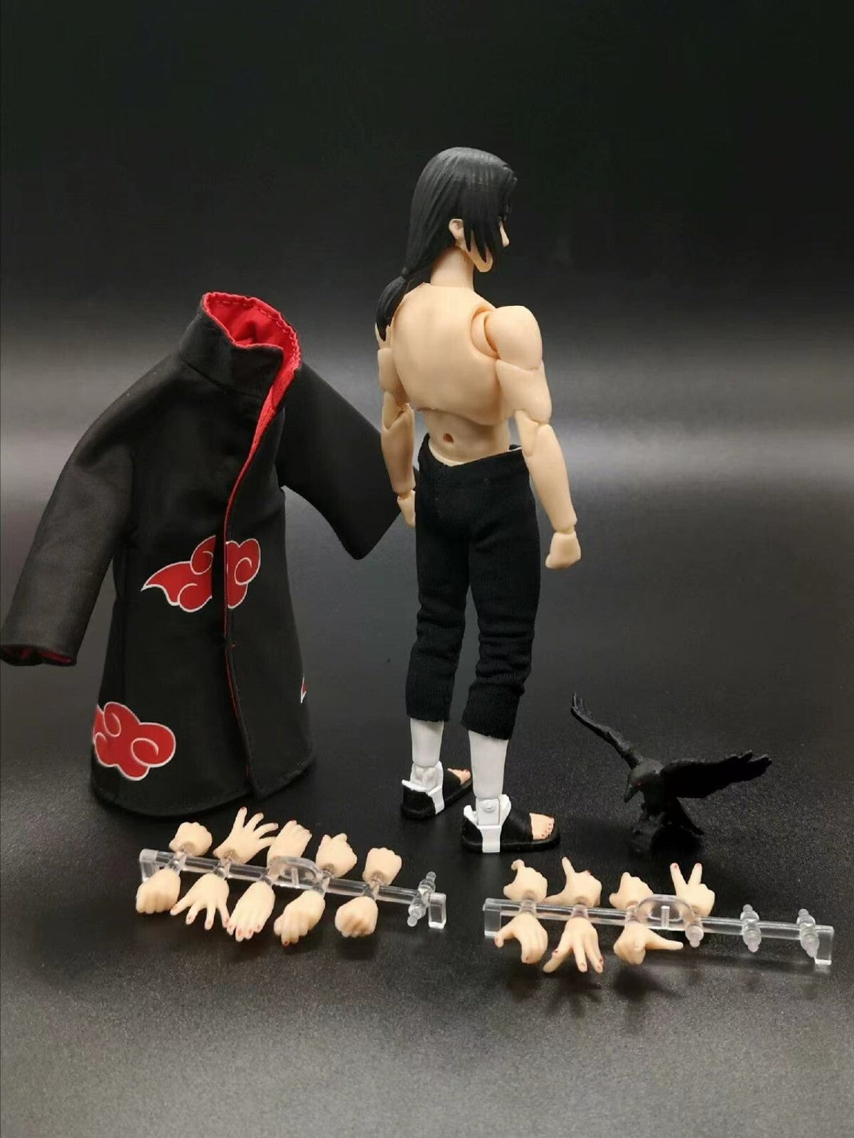 CUSTOM 1/12  shf Uchiha Itachi  6 inch figure