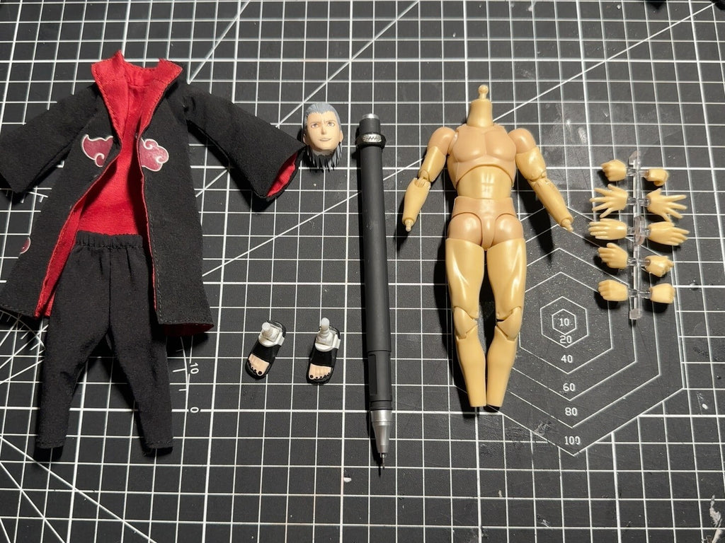 custom 1/12  Hidan    6  inch shf  figure