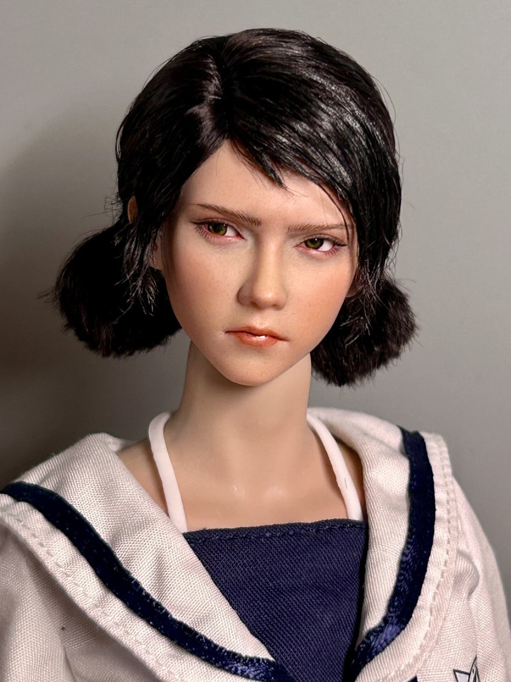 custom 1/6   the walking dead   Clementine    head need about 60days ship