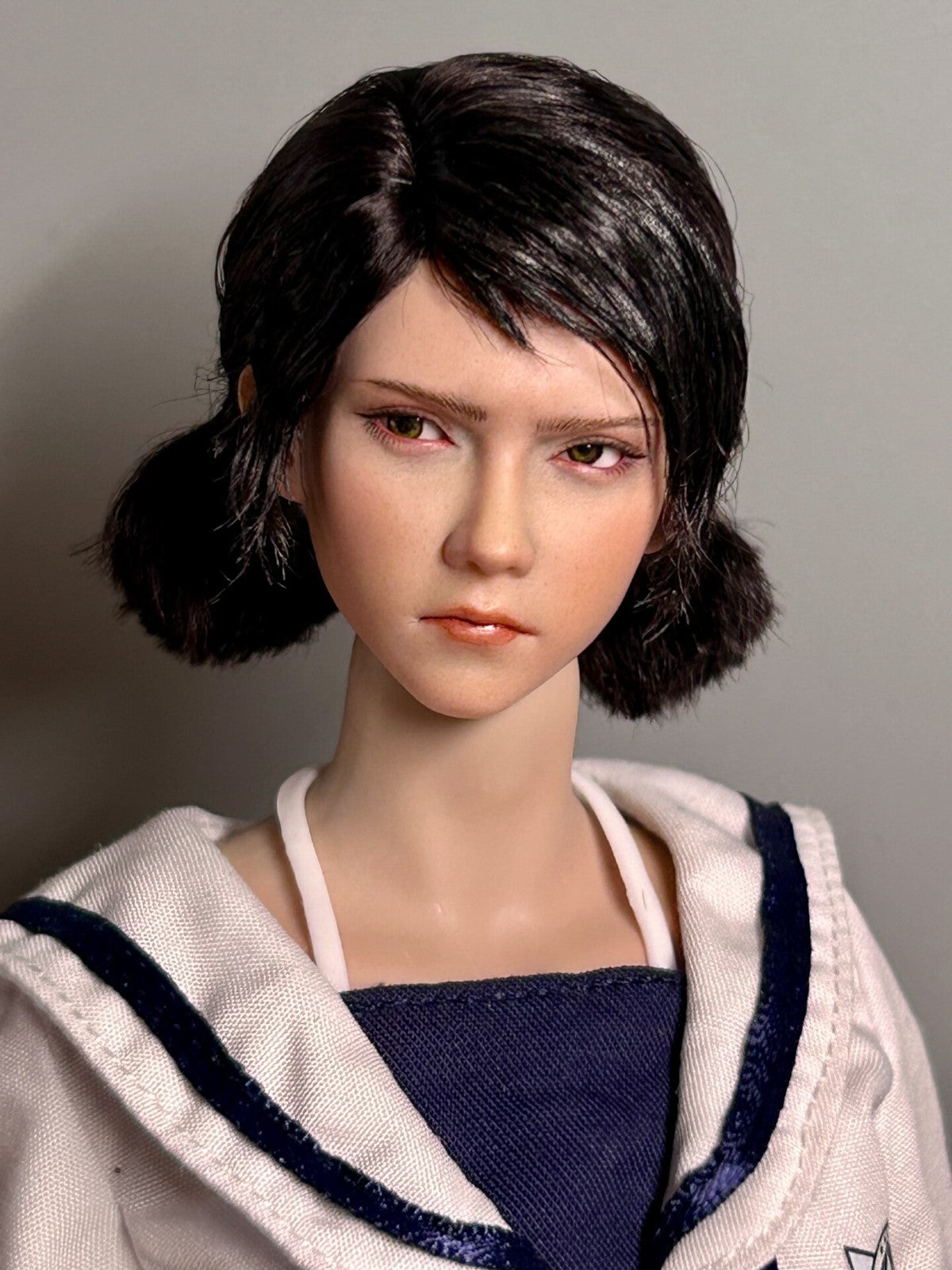 custom 1/6   the walking dead   Clementine    head need about 60days ship