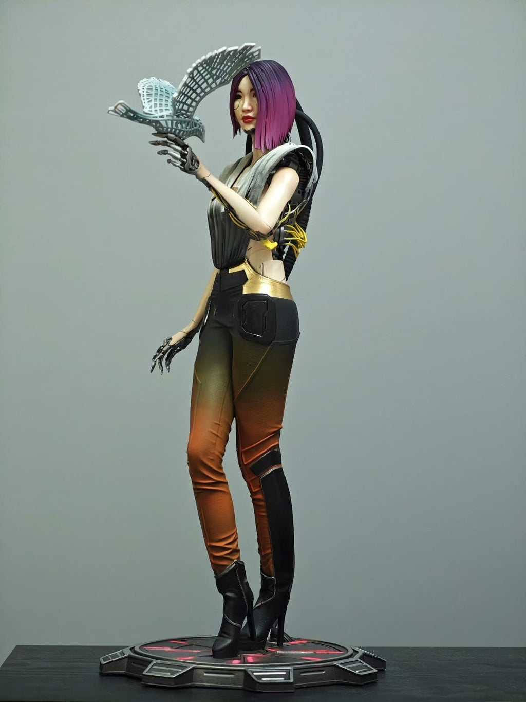 resin Cyberpunk 2077  songbrid  30  cm  figure   can custom size