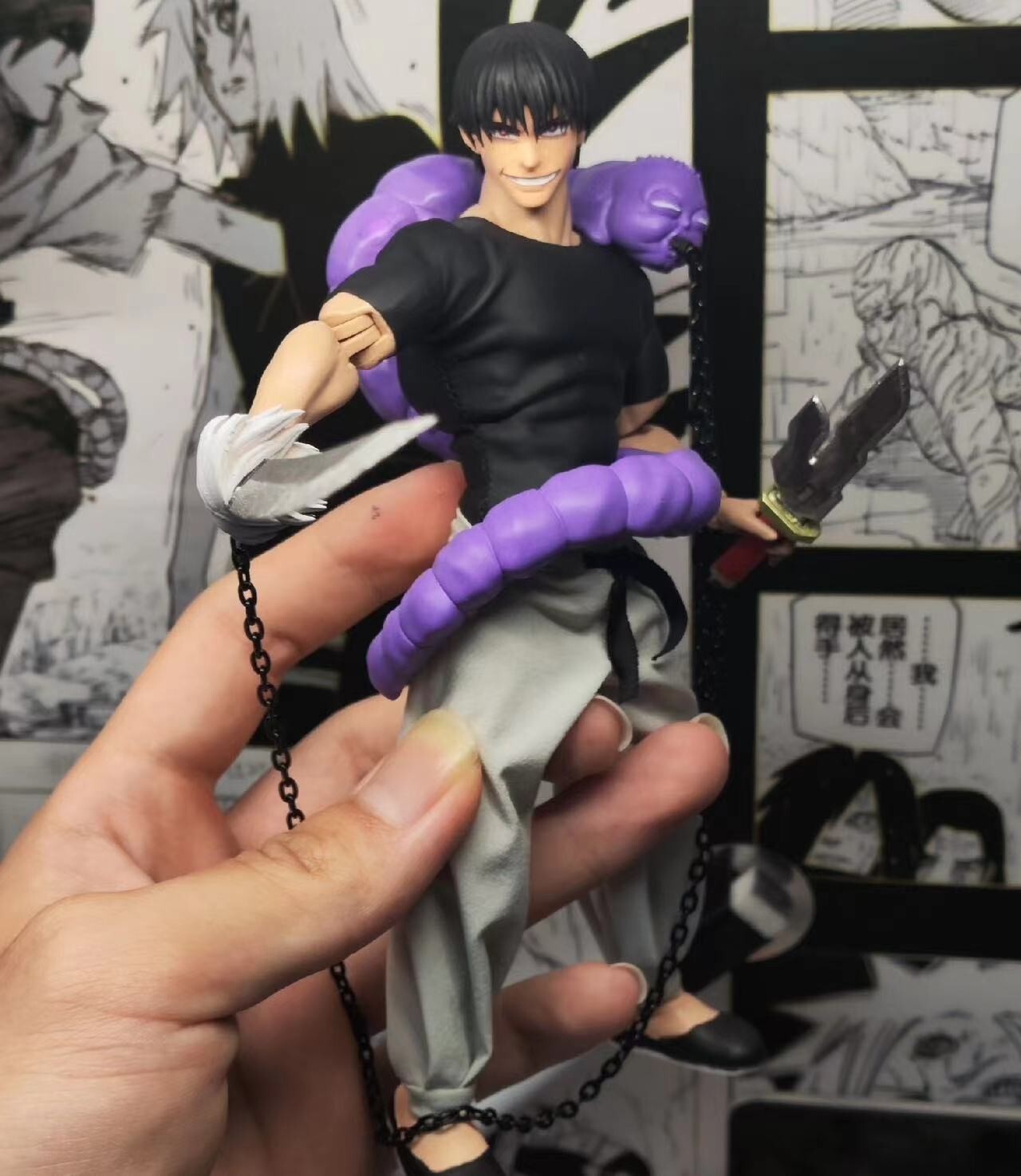 custom 1/12 Jujutsu Kaisen  Fushiguro Toji  6 inch figure