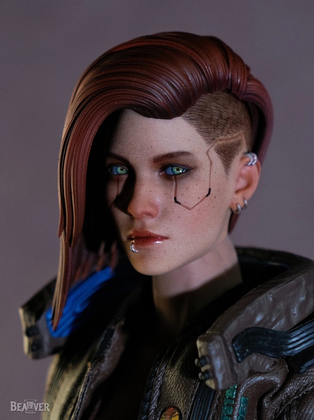 custom  1/6 Cyberpunk 2077 head for 12 inch figure