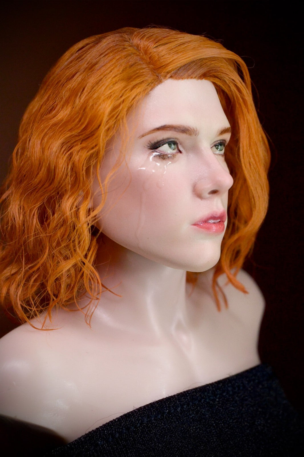 1/6 black widow   Scarlett Johansson   head  12inch action figure need 90 days