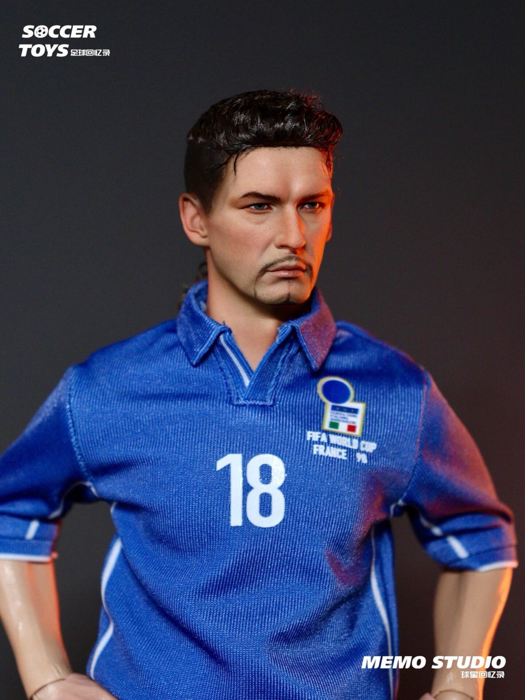 custom 1/6 scale Roberto Baggio    Male Model for 12'' Action Figure