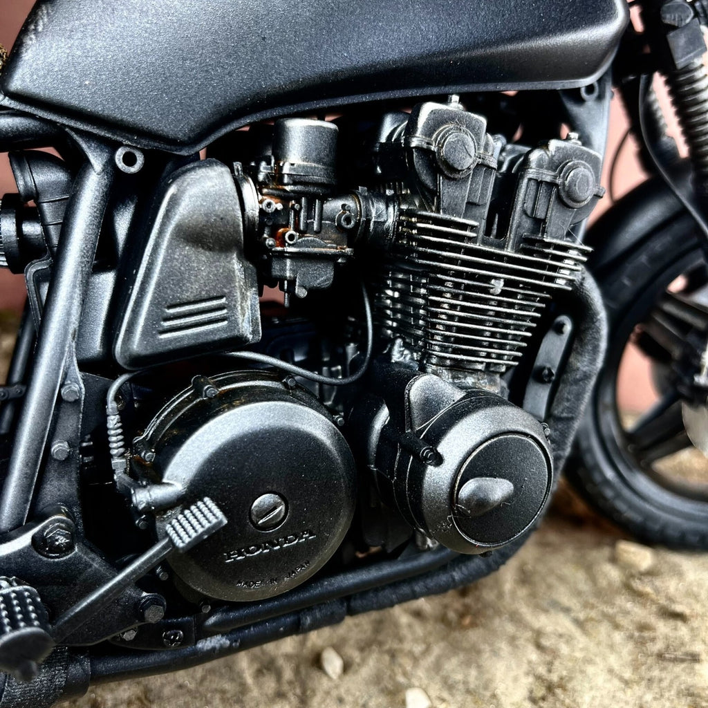 custom 1/6 Cyberpunk wastland motocycle
