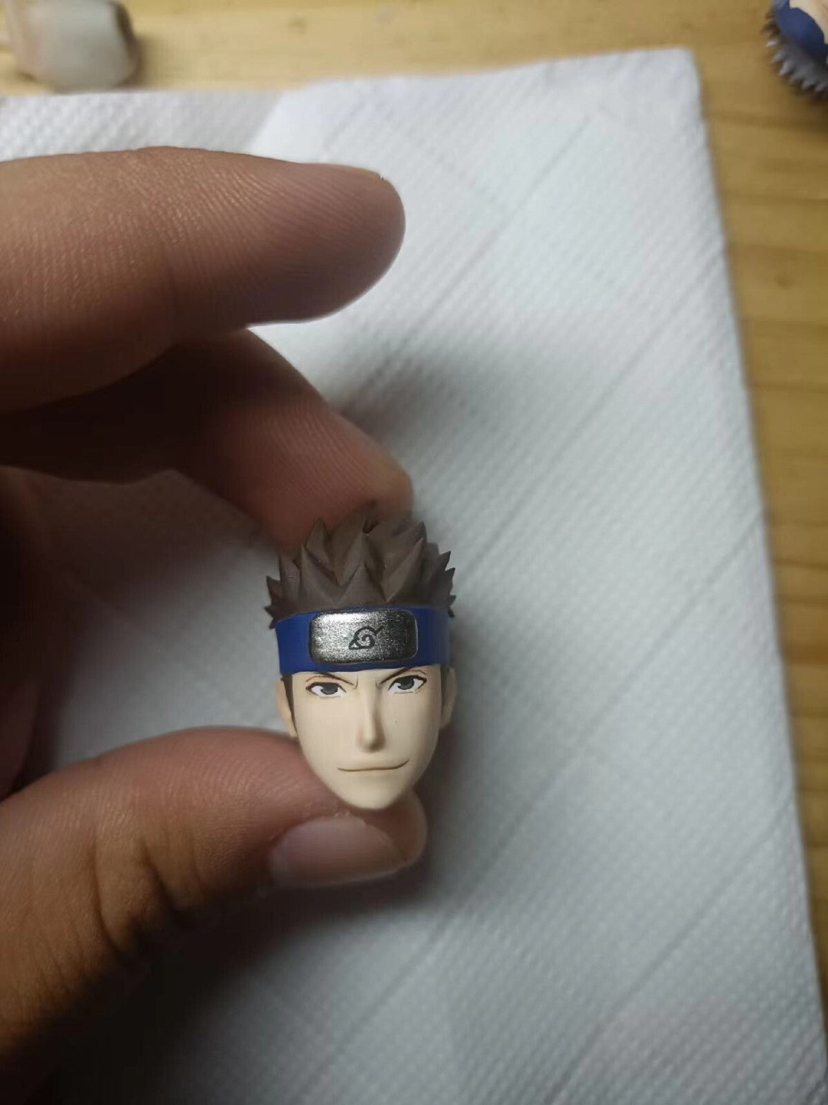 custom 1/12  shf  Sarutobi Konohamaru head  6 inch  figure