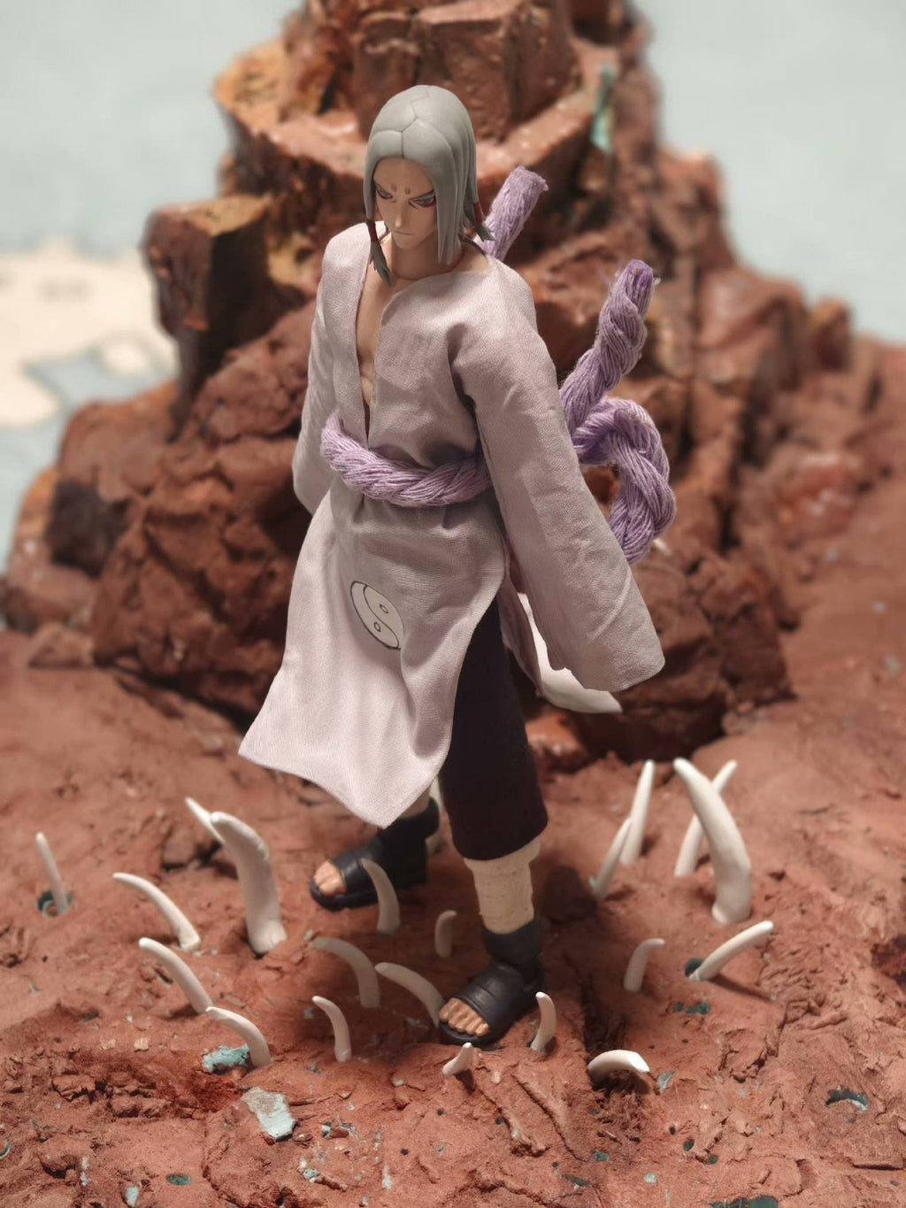 custom 1/12  Kimimaro  figure no including background