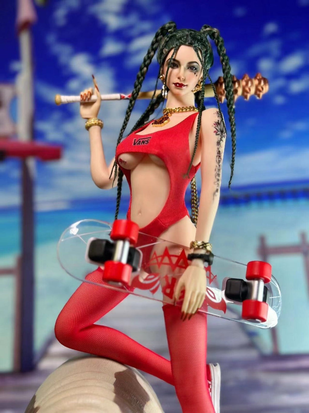 custom  1/6 cyberpunk girl