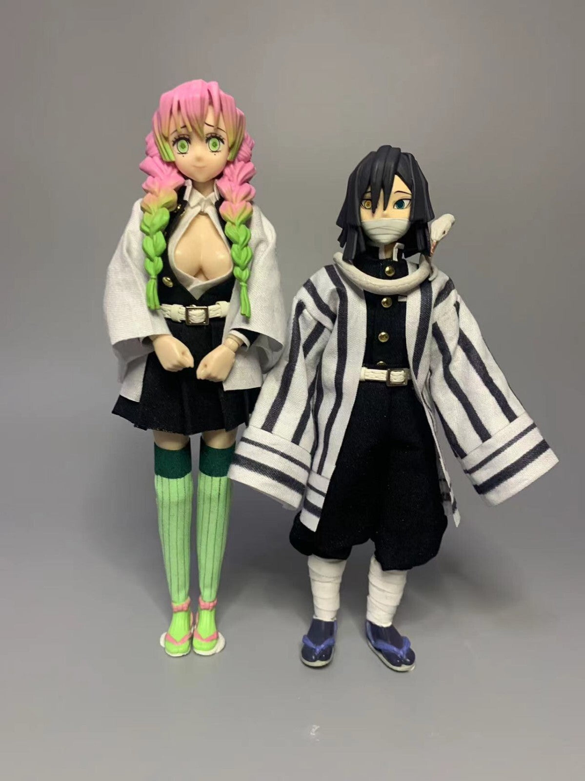 custom 1/12  Demon Slayer  Iguro Obanai u action figure