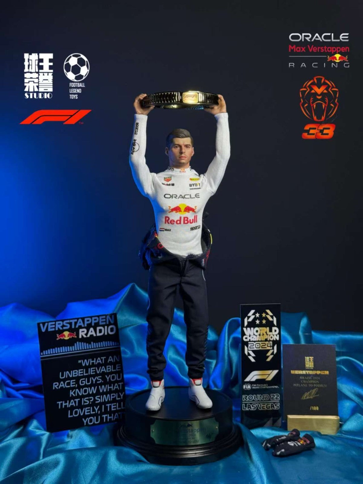 1/6 scale Max Verstappen  Male Model for 12'' Action Figure