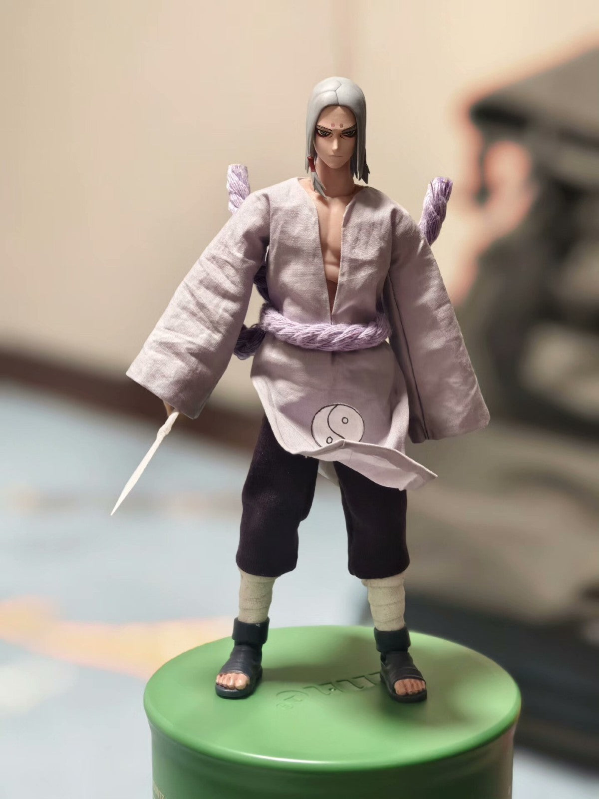 custom 1/12  Kimimaro  figure no including background