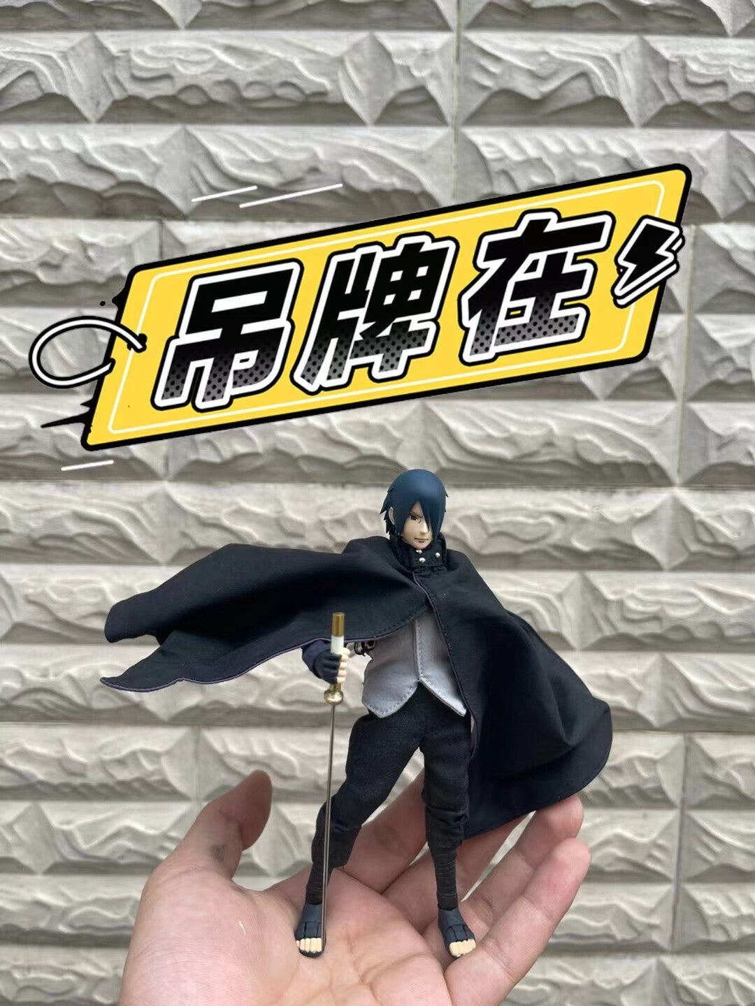 custom 1/12 Sasuke  6 inch shf  figure