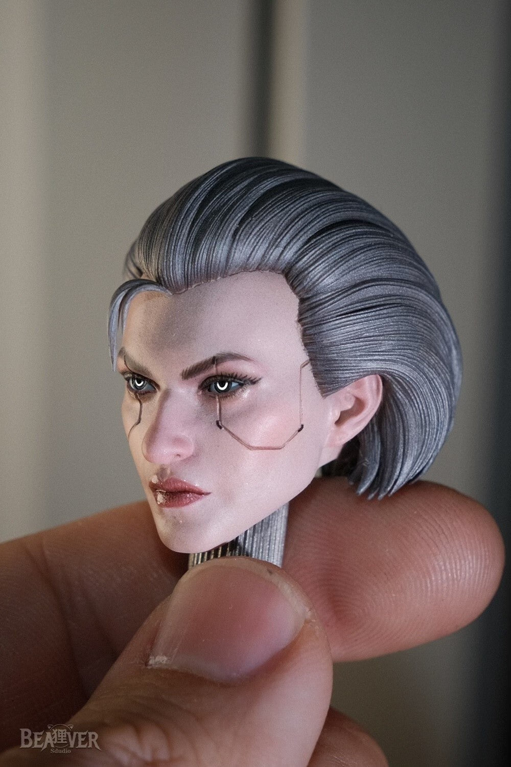 Custom  1/6  Cyberpunk 2077 v  head  need 4days