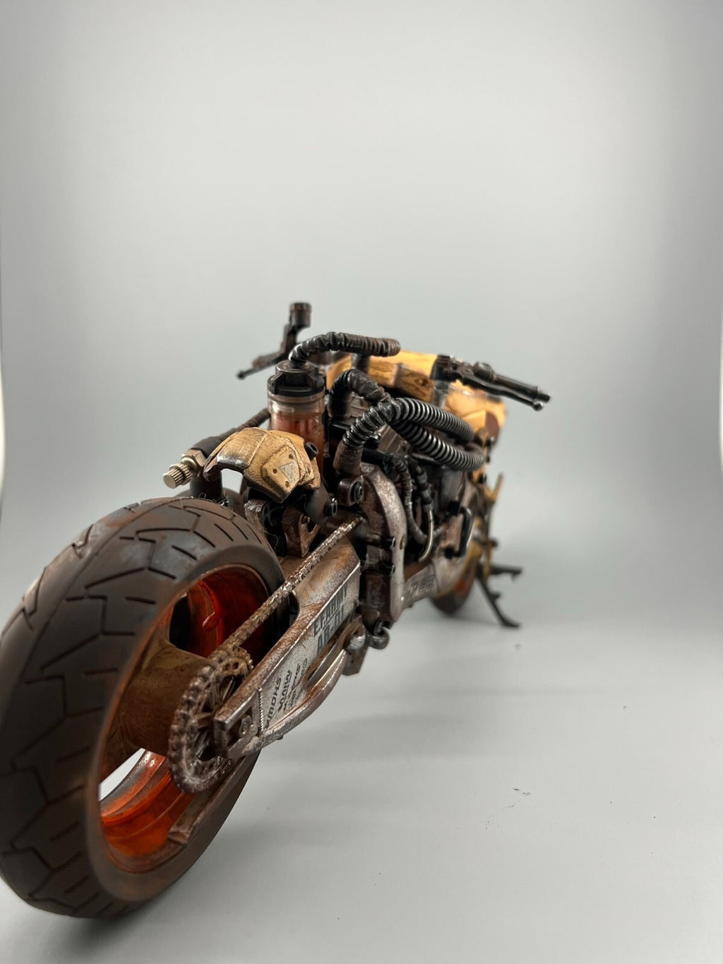 custom 1/6 Cyberpunk wastland  moto figure、