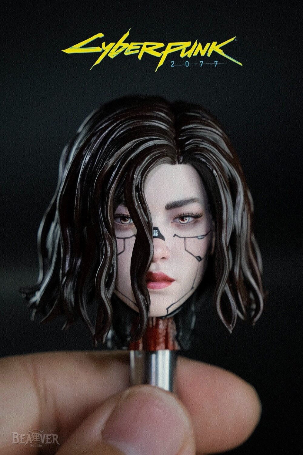 custom  1/6 Cyberpunk 2077 head for 12 inch figure need40days