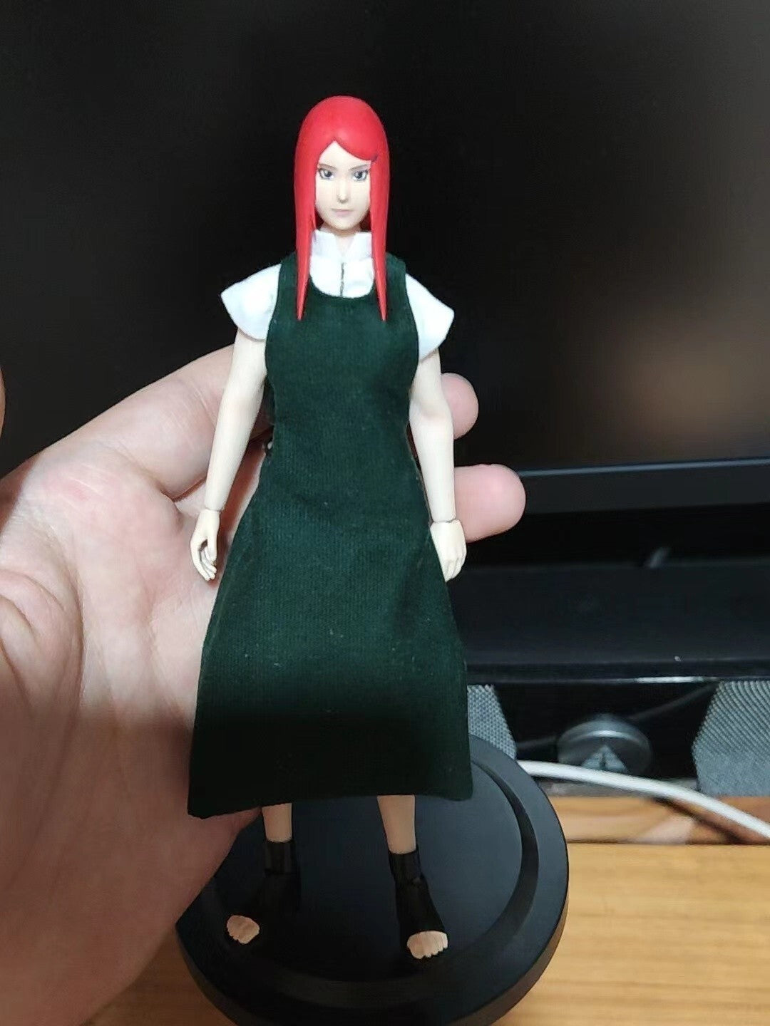 custom 1/12 shf Uzumaki Kushina  figure