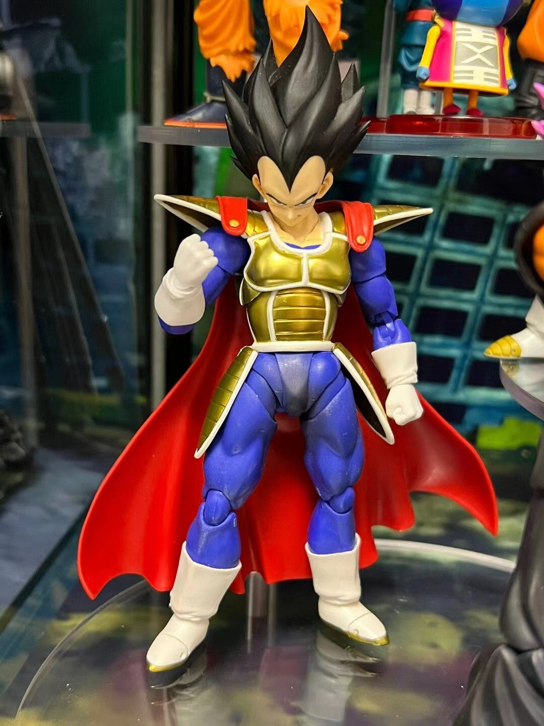 CUSTOM  dragonball shf figure vegeta