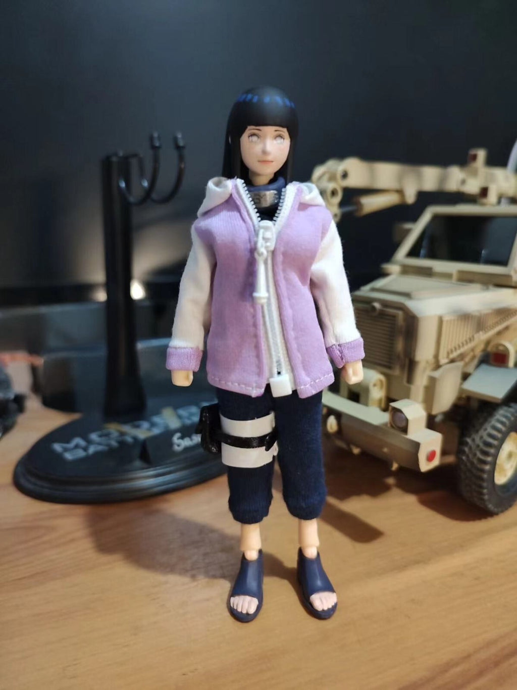 custom 1/12 Hyūga Hinata 6 inch shf  figure