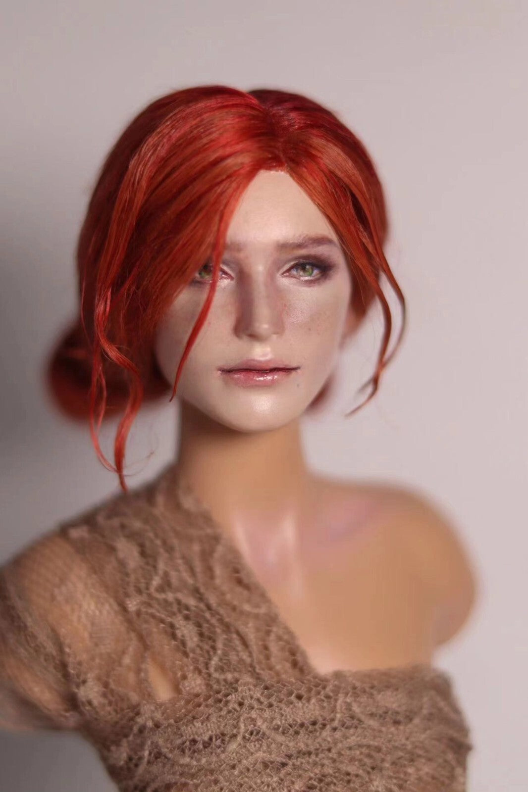 custom 1/6  Triss Merigold  head