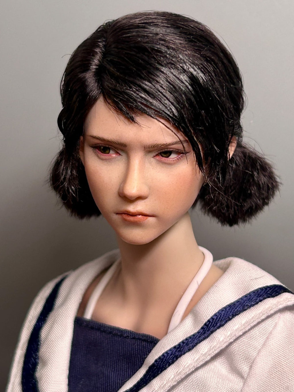 custom 1/6   the walking dead   Clementine    head need about 60days ship