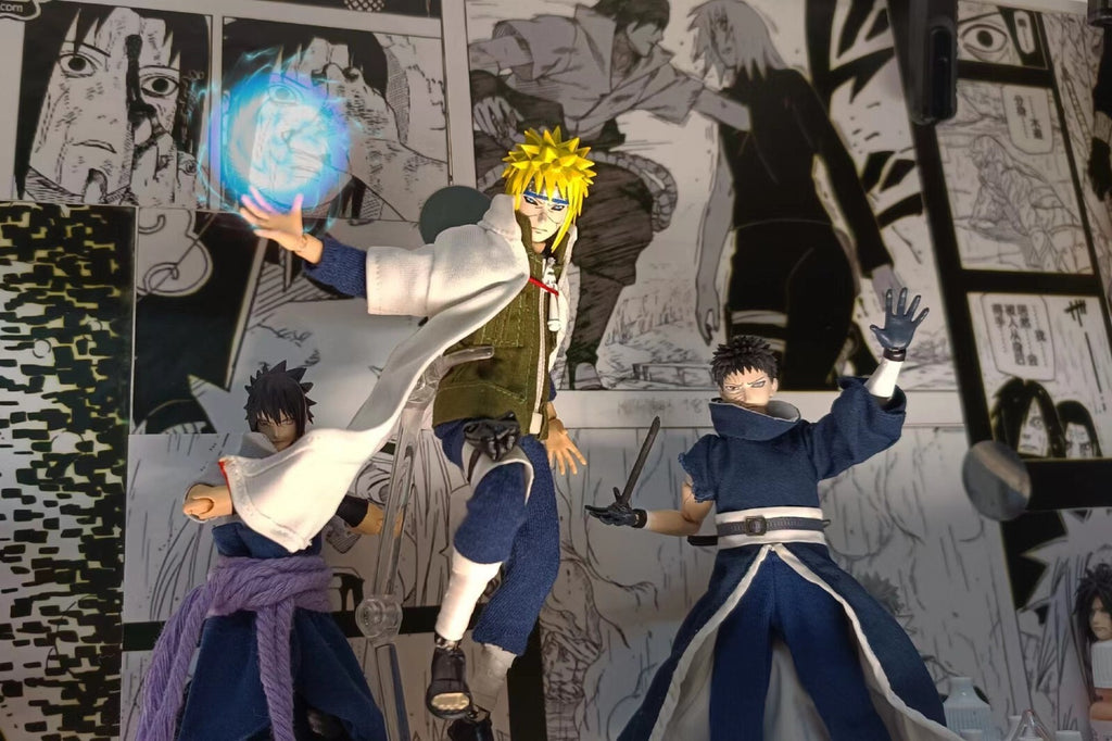custom 1/12 Namikaze Minato 6 inch shf  figure