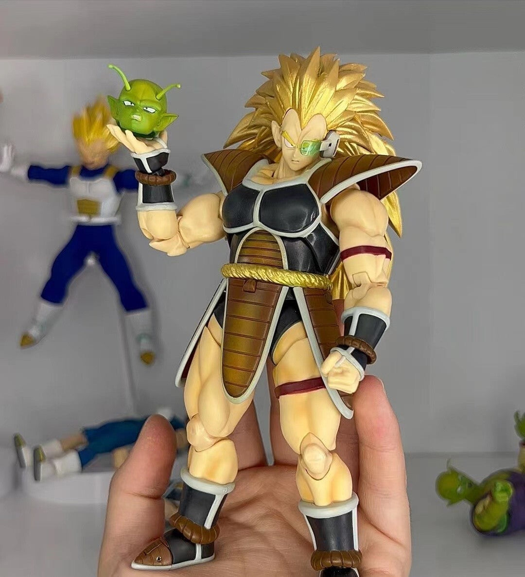 custom    dragonball Raditz ssj1 shf figure