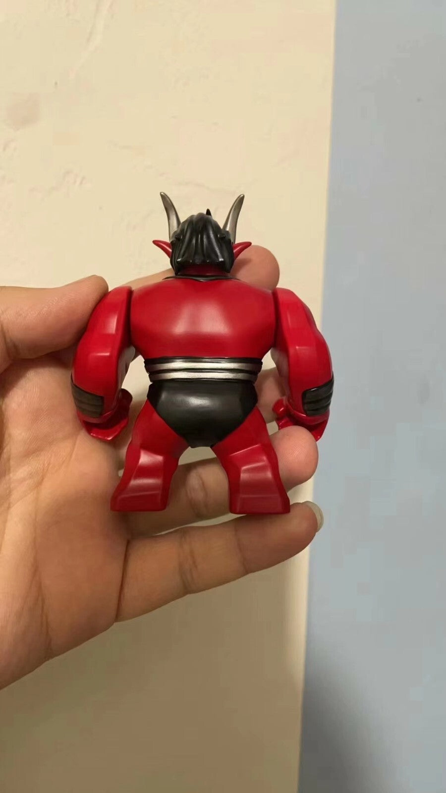 custom min brick minifig Trigon