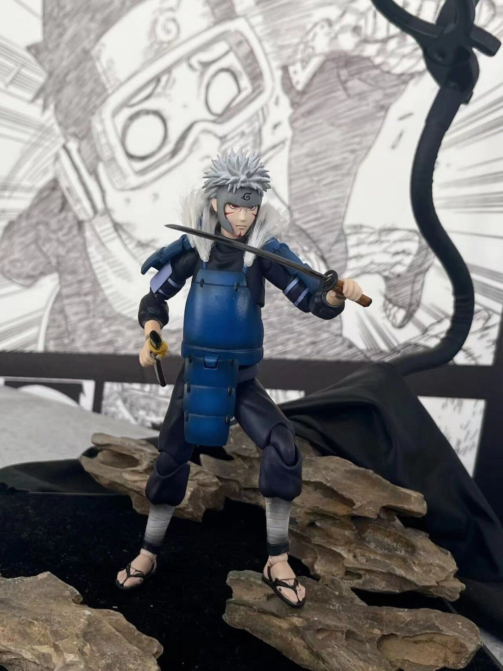 custom  1/12  shf Senju Tobirama figure