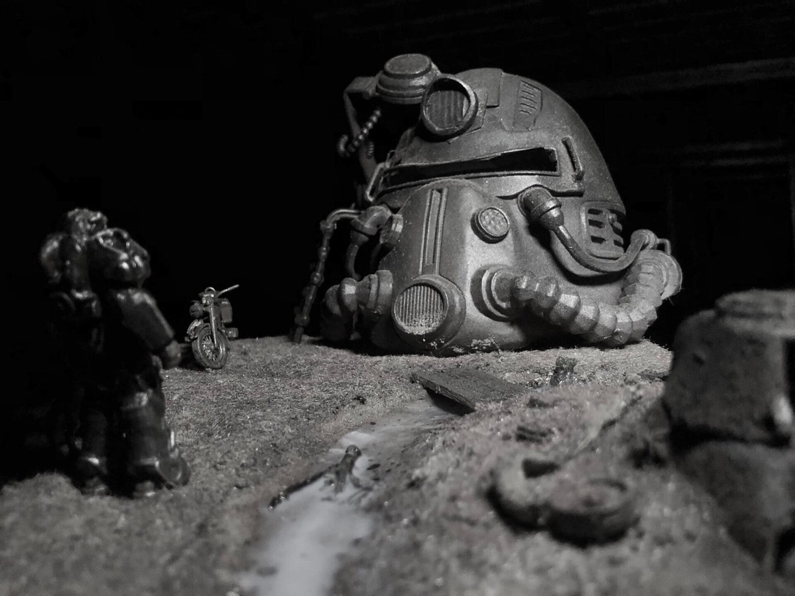custom   1/32  Cyberpunk wastland  fallout