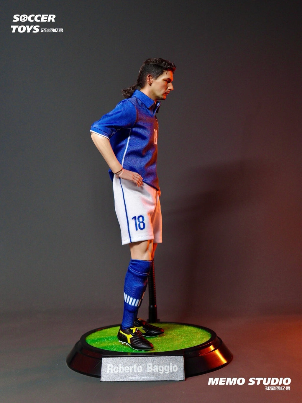 custom 1/6 scale Roberto Baggio    Male Model for 12'' Action Figure