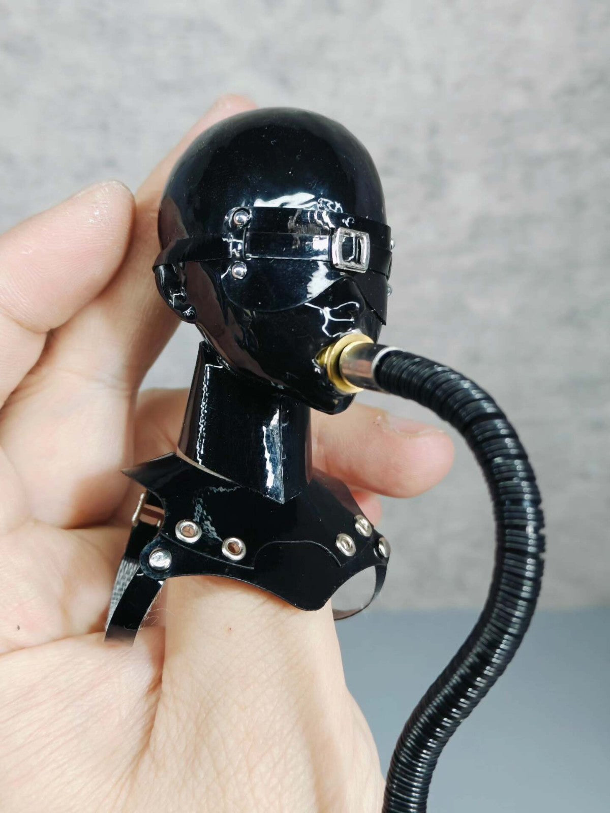 1/6 leather BDSM Bondage Jiaou doll female figure Phicen tbleague no incl figure