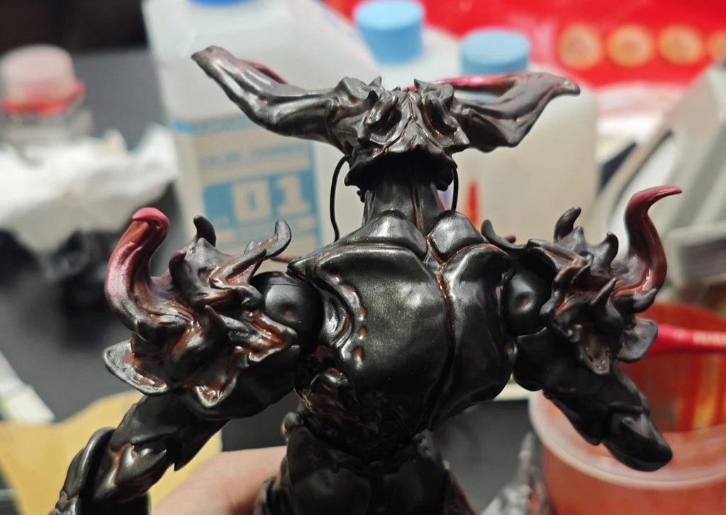 custom head  shoulder ktis for SEXYICE Studio VERMIN UNKVAL Manticora 1/12