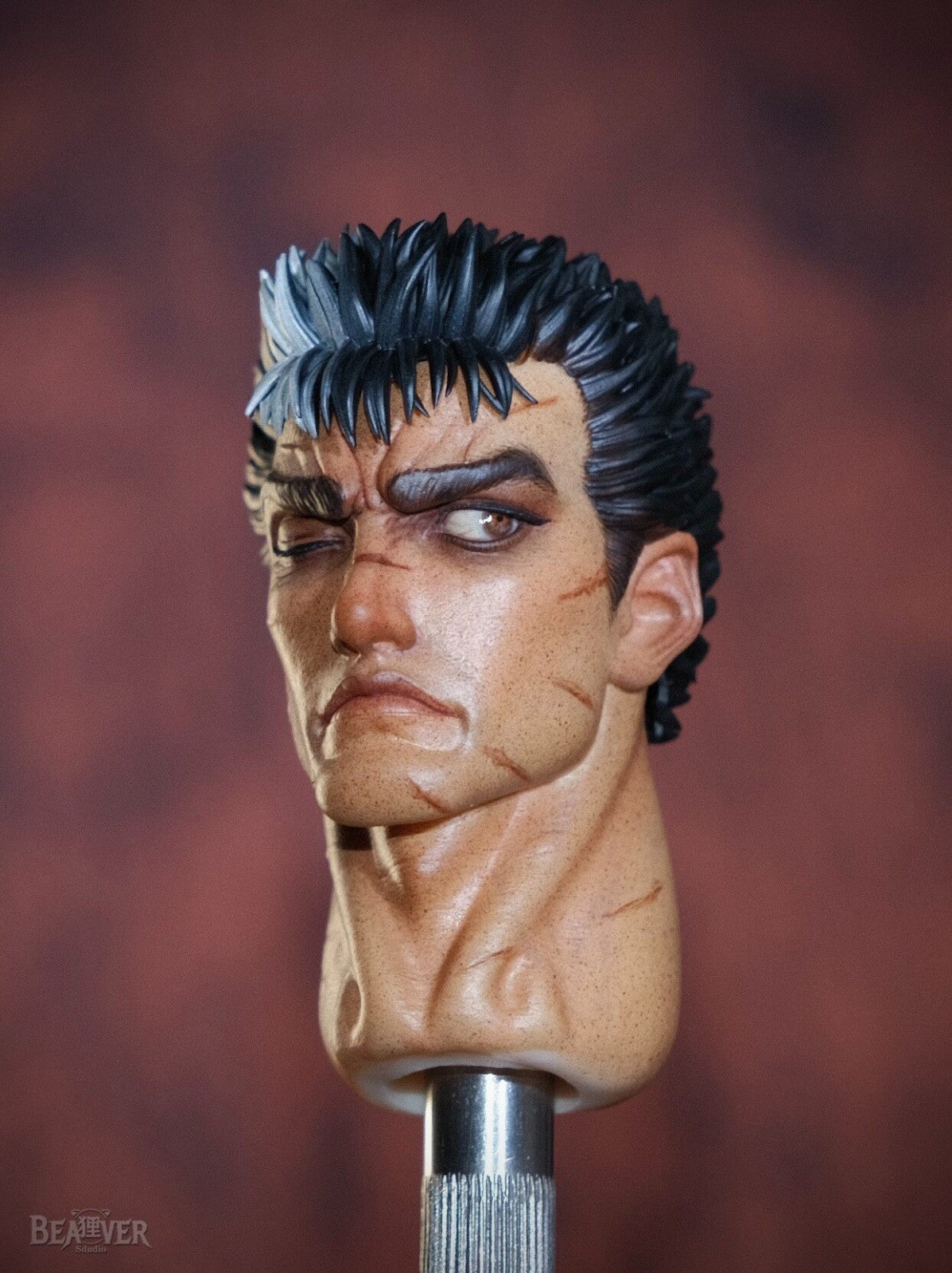 custom 1/6 berserk guts head need 40 days arrange ship
