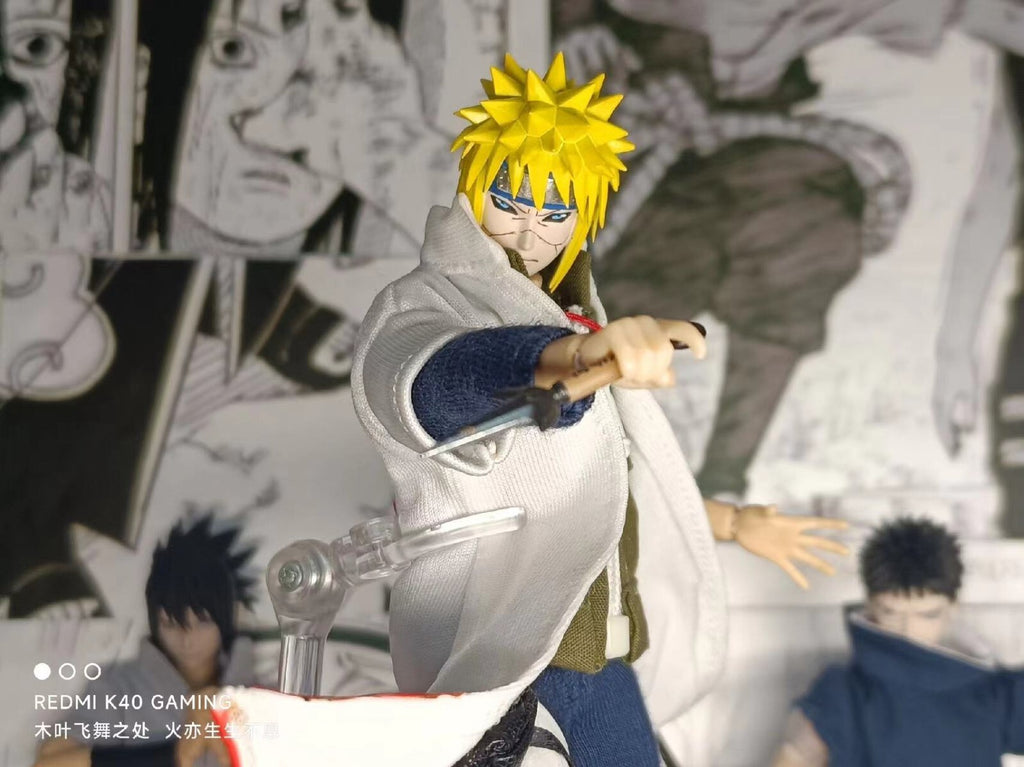 custom 1/12 Namikaze Minato 6 inch shf  figure