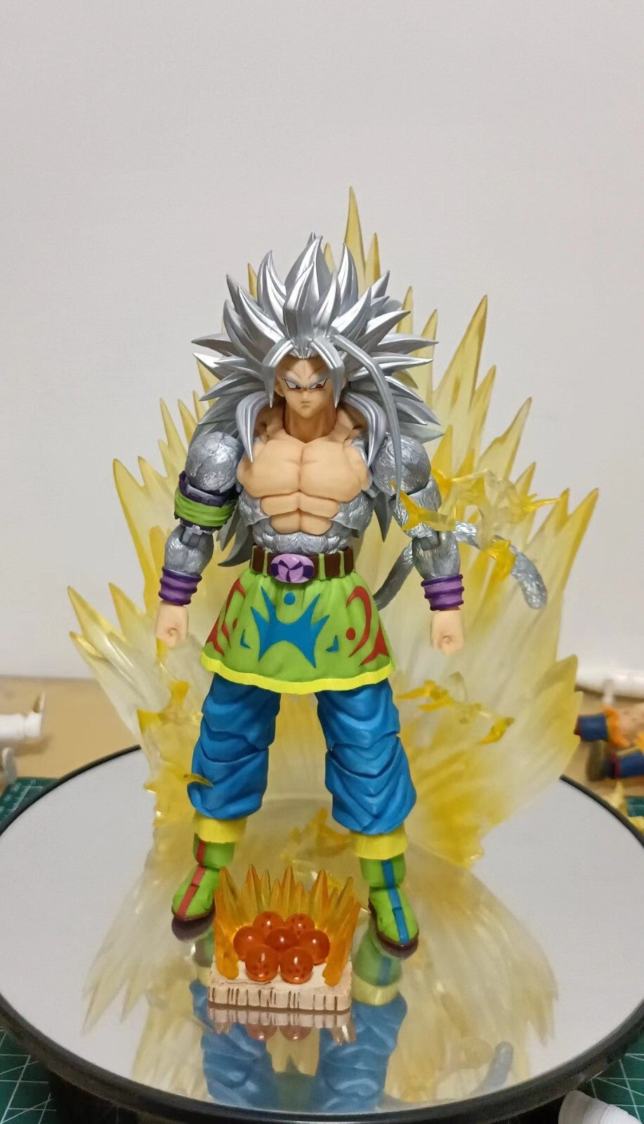 custom  dragonball kong ssj5 goku