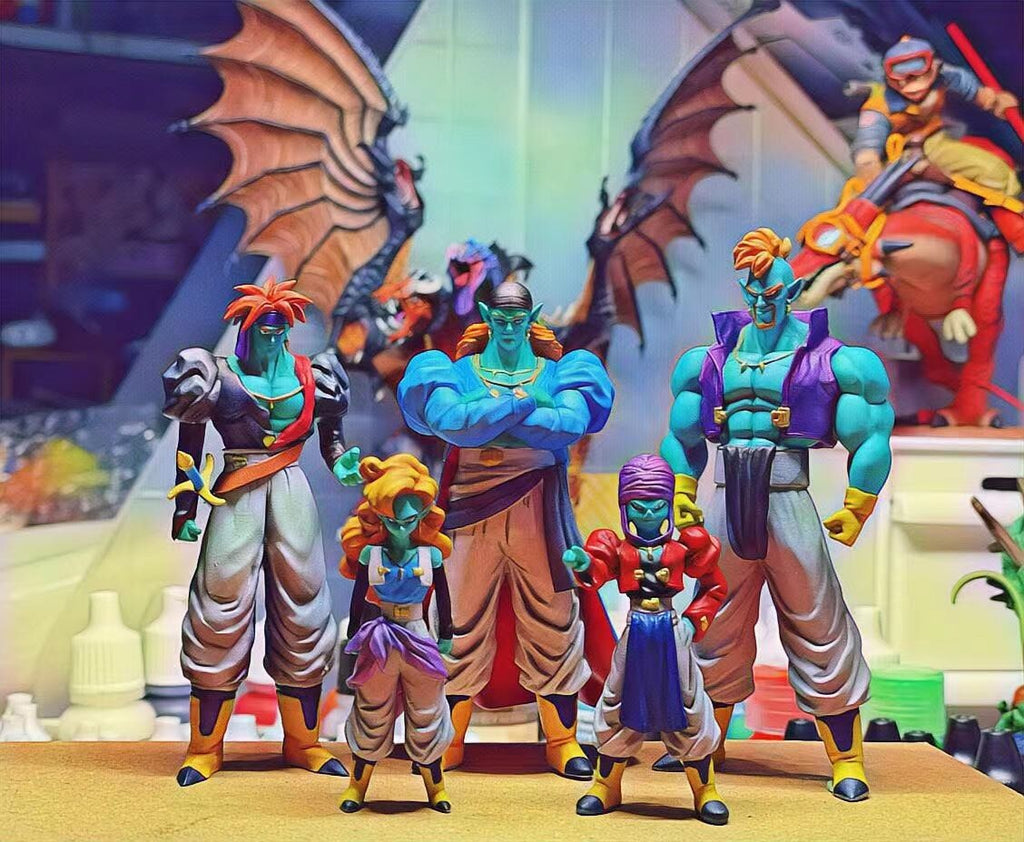 CUSTOM Dragon Ball z Bojack team action figure   GK  hg scale 5 piece
