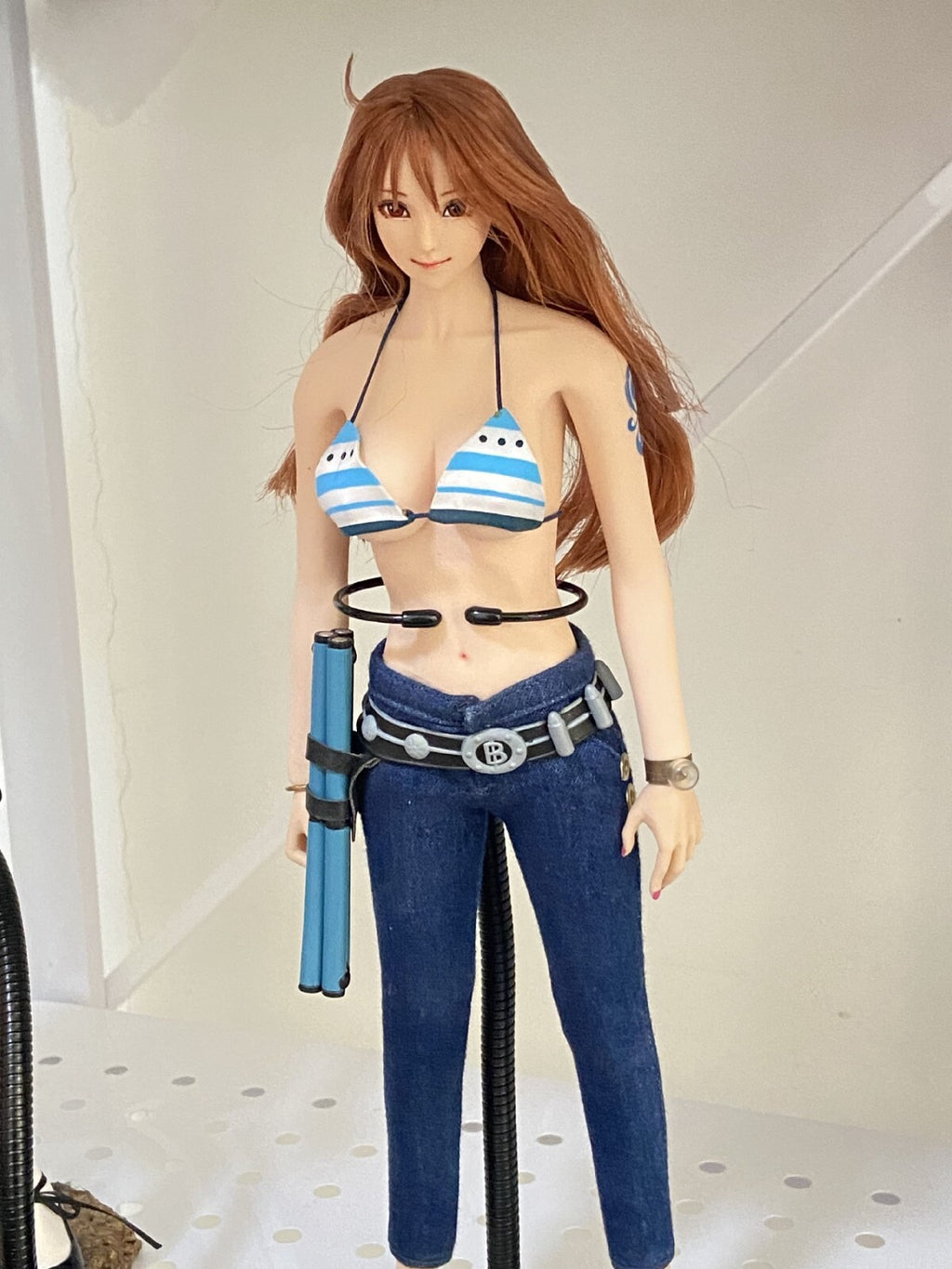 custom 1/6 superduck one piece nami