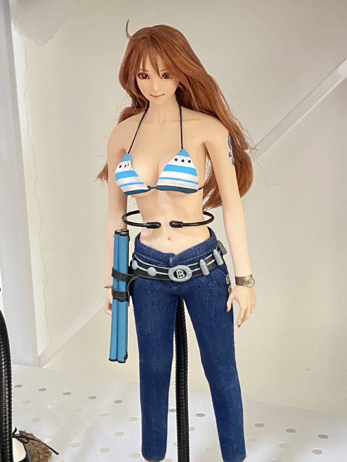 custom 1/6 superduck one piece nami