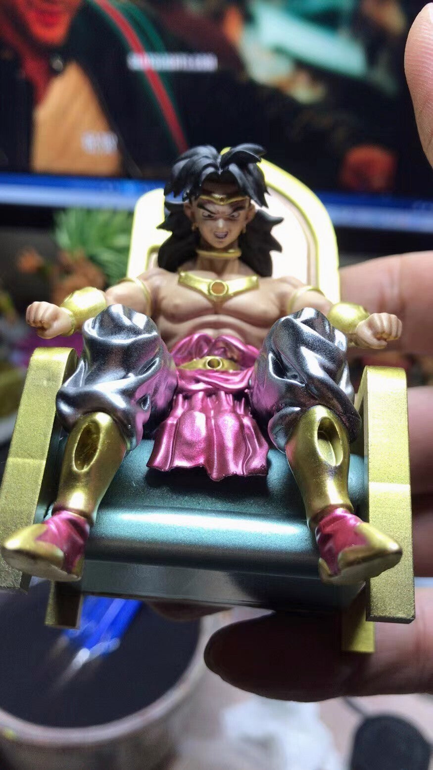 custom dragon ball broly   Resin GK Anime Statue HG SCALE