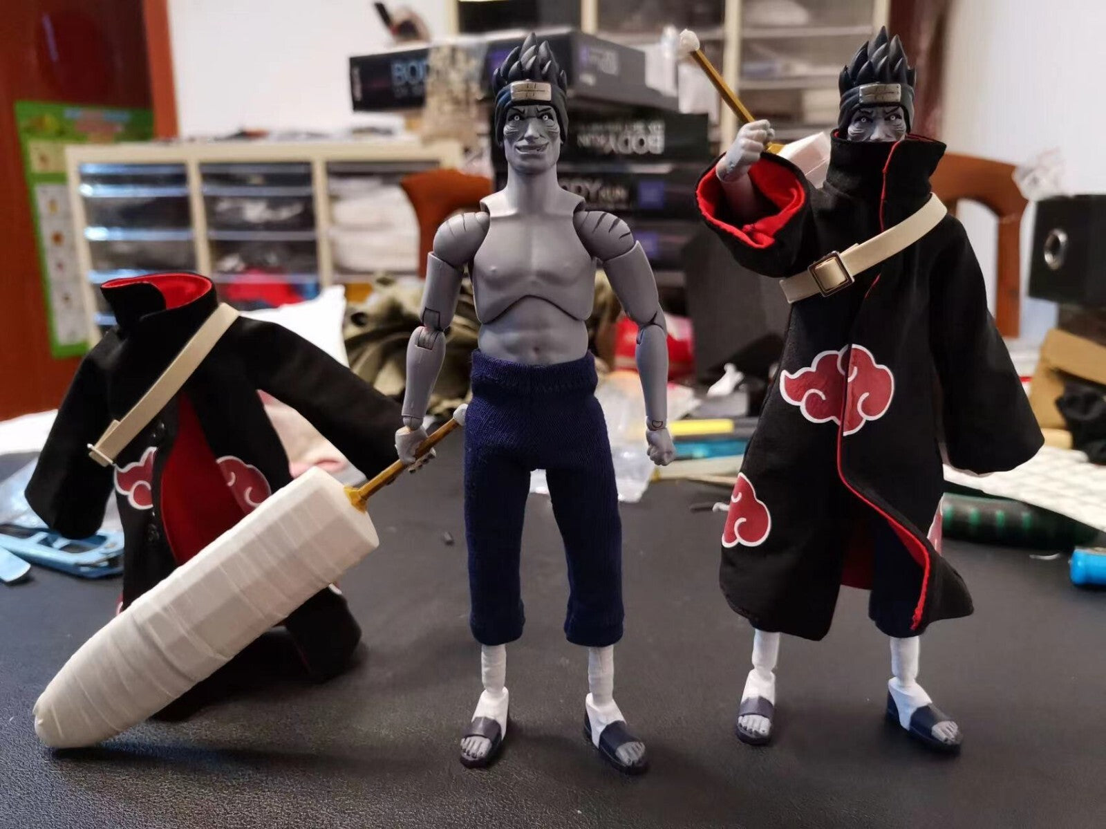 custom 1/12 Hoshigaki Kisame   6 inch shf  figure