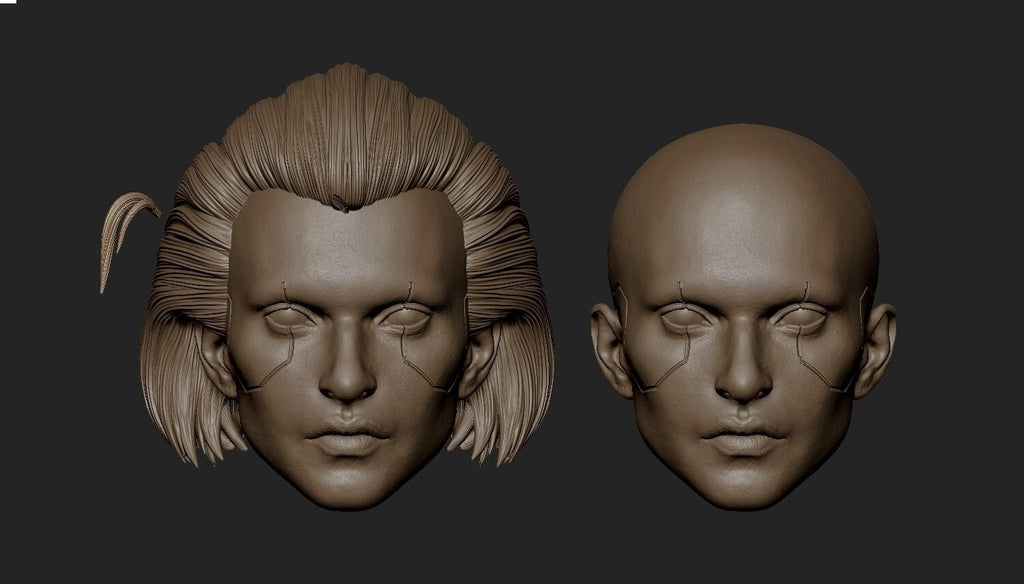 Custom  1/6  Cyberpunk 2077 v  head  need 4days