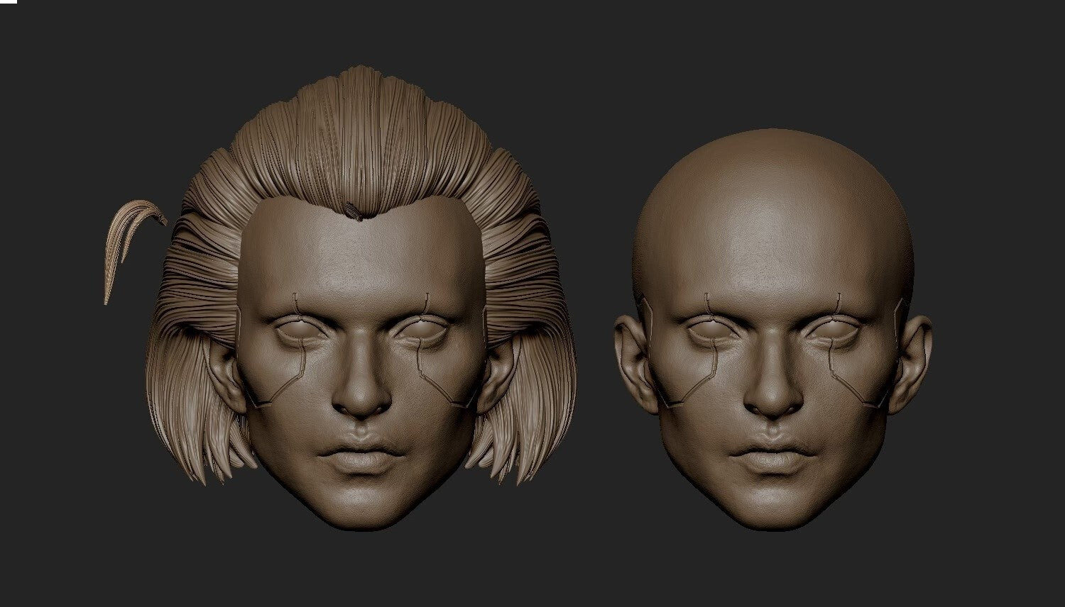 Custom  1/6  Cyberpunk 2077 v  head  need 4days
