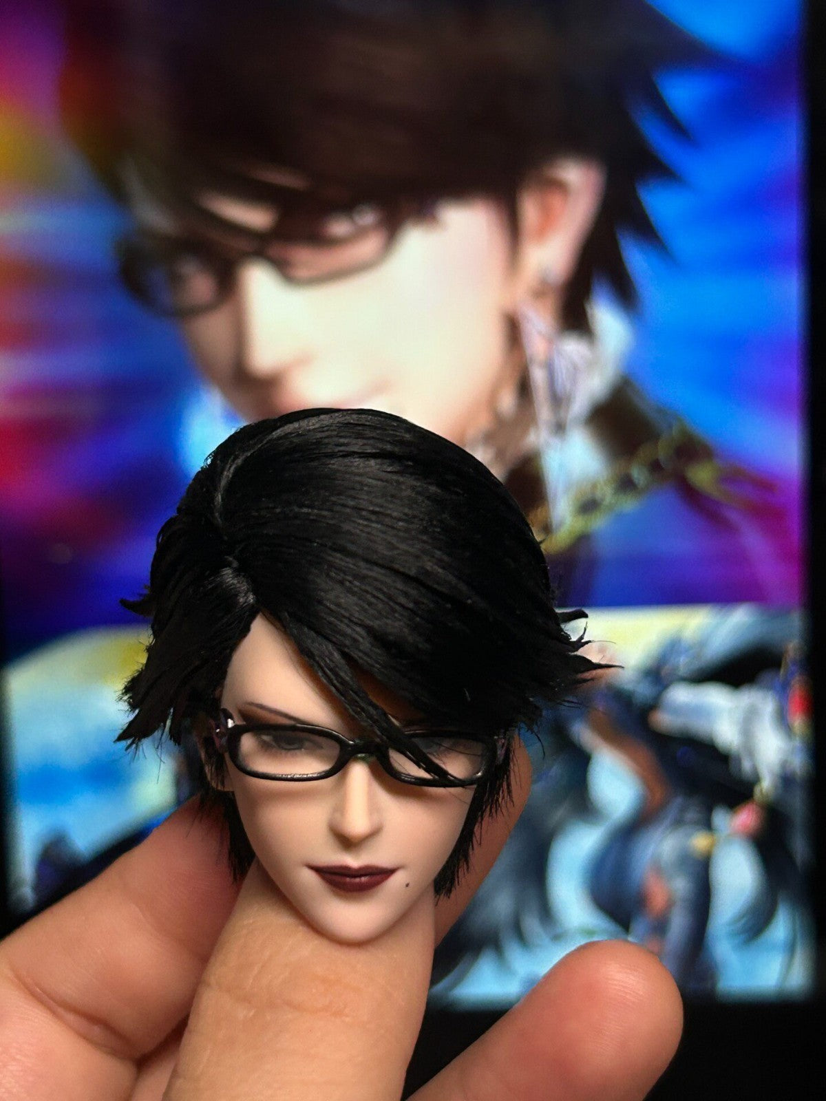 custom 1/6   Bayonetta    head need about 60days ship
