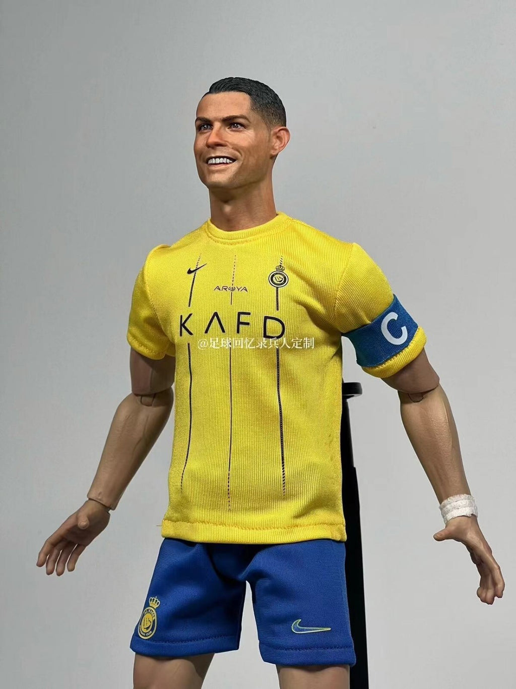 custom 1/6 scale Cristiano Ronaldo  Male Model for 12'' Action Figure